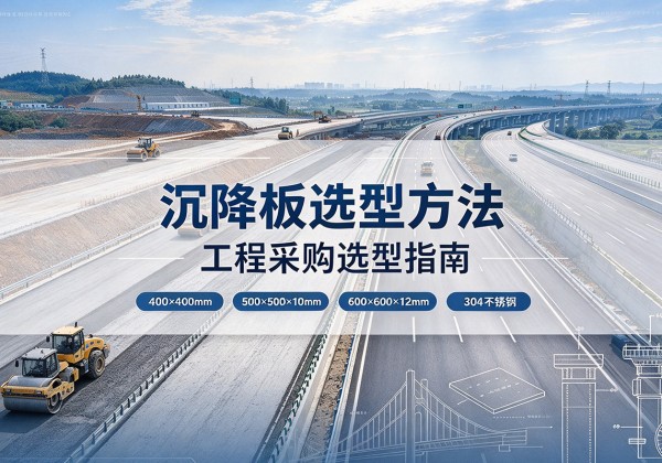 衡山沉降板选择方法
