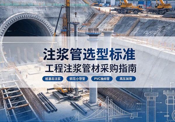 衡山注浆管选型标准
